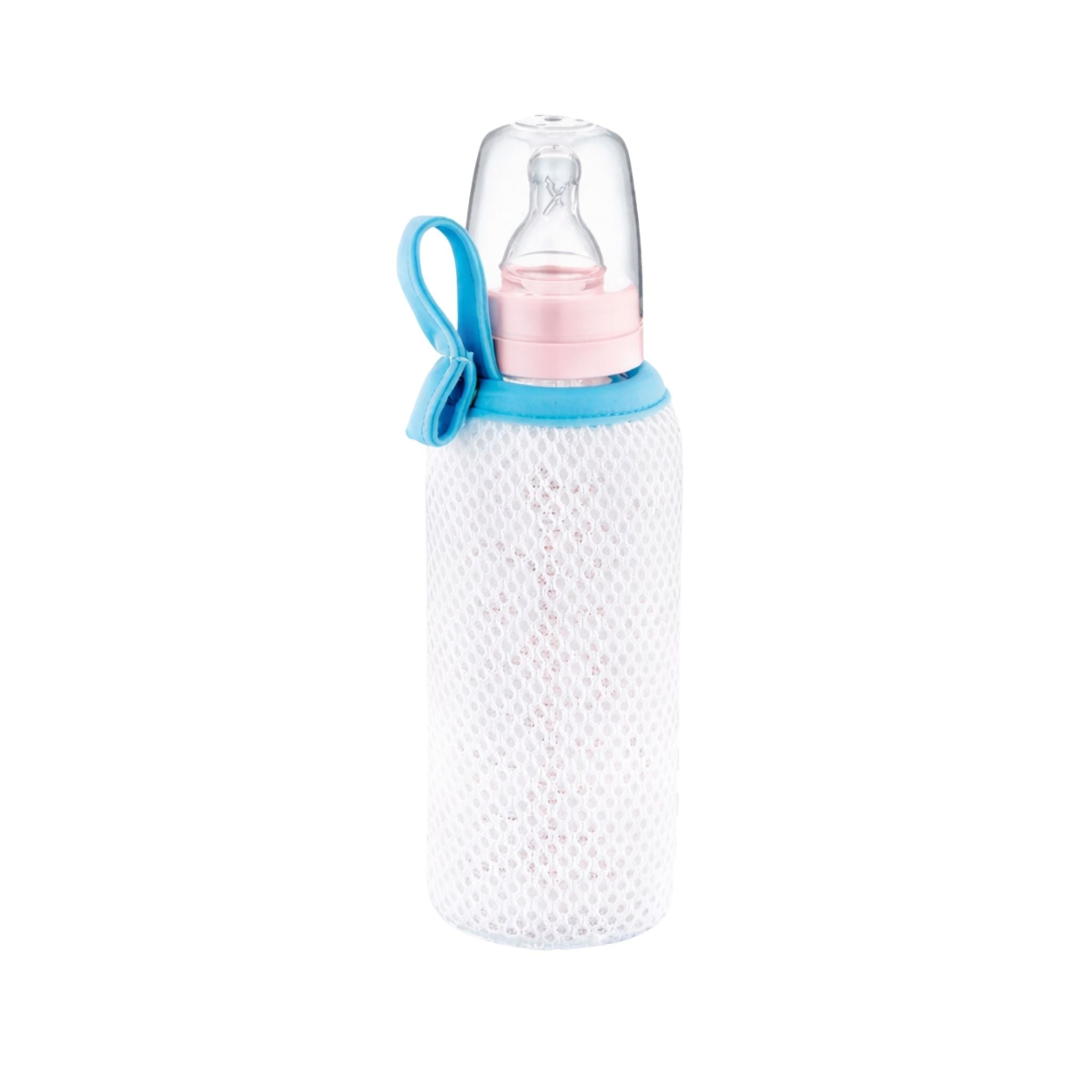 Babyjem Soft Büyük Şişe Kılıfı Mavi - Welcome Baby