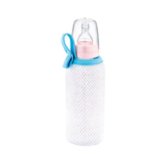 Babyjem Soft Büyük Şişe Kılıfı Mavi - Welcome Baby