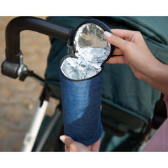 Babyjem Termal Biberon Koruyucu Mavi̇