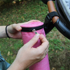 Babyjem Termal Biberon Koruyucu Pembe