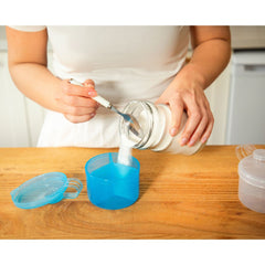 Babyjem Toz Mama Kabı Mavi