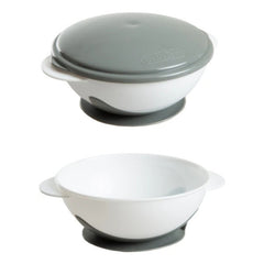 Babyjem Vakumlu Mama Tabağı Gri