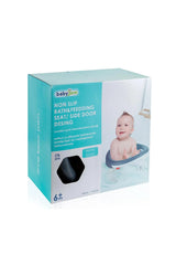 Babyjem Yandan Açılır Banyo Mama Oturağı Antrasit