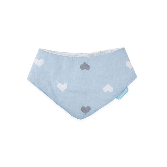 Babyjem Yenidoğan Fular Önlük Mavi