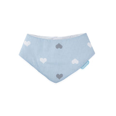 Babyjem Yenidoğan Fular Önlük Mavi