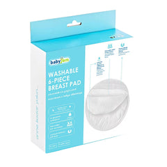 Babyjem Yıkanabilir 6'lı Kumaş Göğüs Pedi