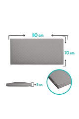 Baby'Ness Oyun Parkı Yatağı Kapitoneli 70x110x5cm