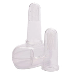 Babyton Bebek Silikon İkili Parmak Fırça