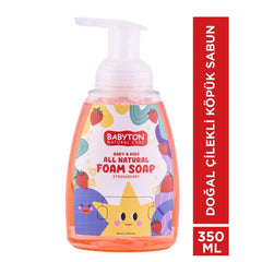Babyton Bebek ve Çocuklar İçin Doğal Köpük Sabun Çilek 350ml