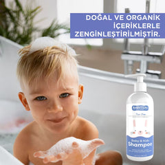 Babyton Göz Yakmayan Doğal Bebek ve Çocuk Şampuanı 400ml