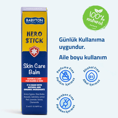 Babyton Hero Stick XL Anlık Yatıştırıcı Doğal Stick 5ml