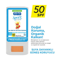 Babyton Suya Dayanıklı Güneş Koruyucu Stick 50 SPF