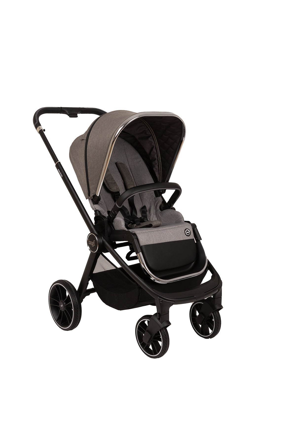 Bagi Easyfold 3 Bebek Arabası Li̇ght Grey