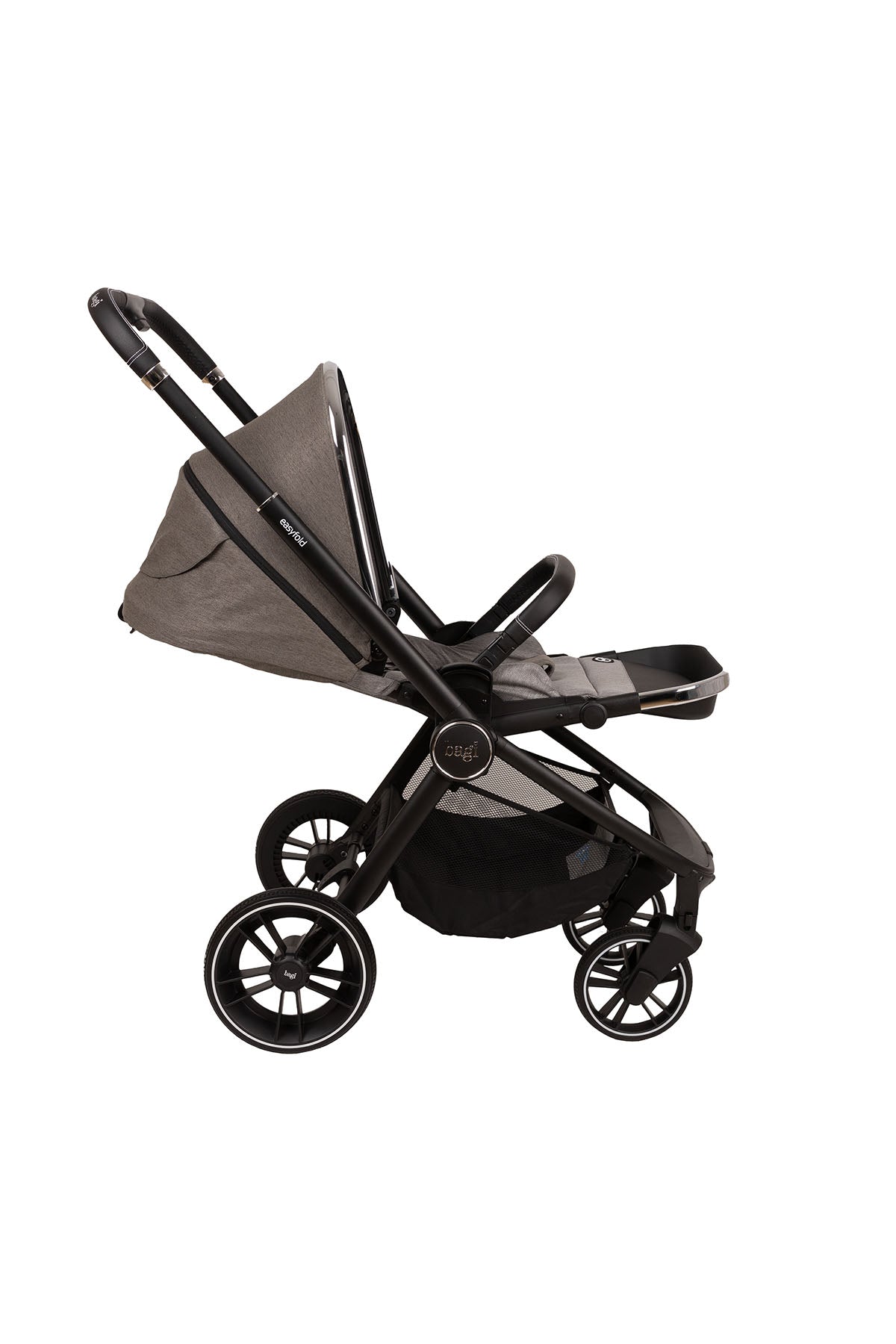 Bagi Easyfold 3 Bebek Arabası Li̇ght Grey