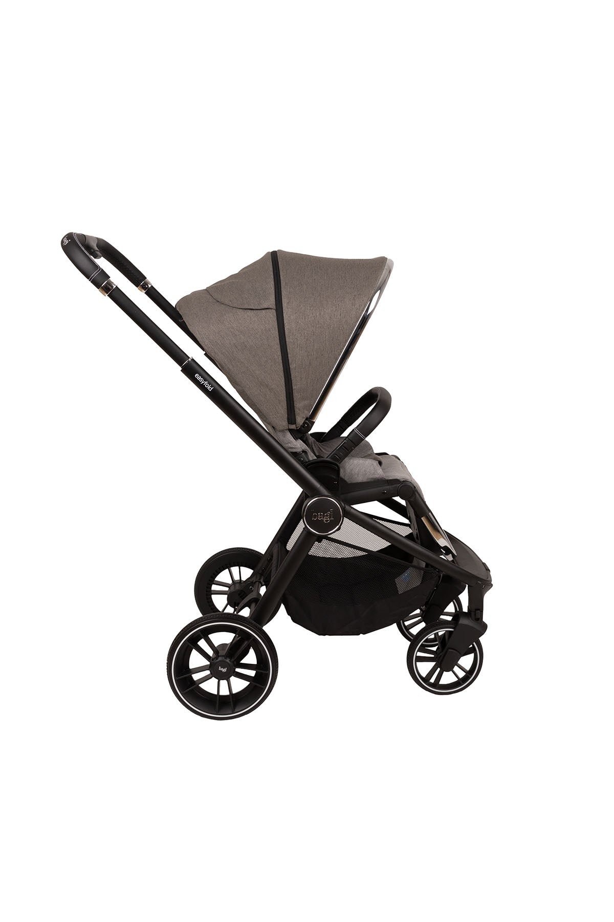 Bagi Easyfold 3 Bebek Arabası Li̇ght Grey