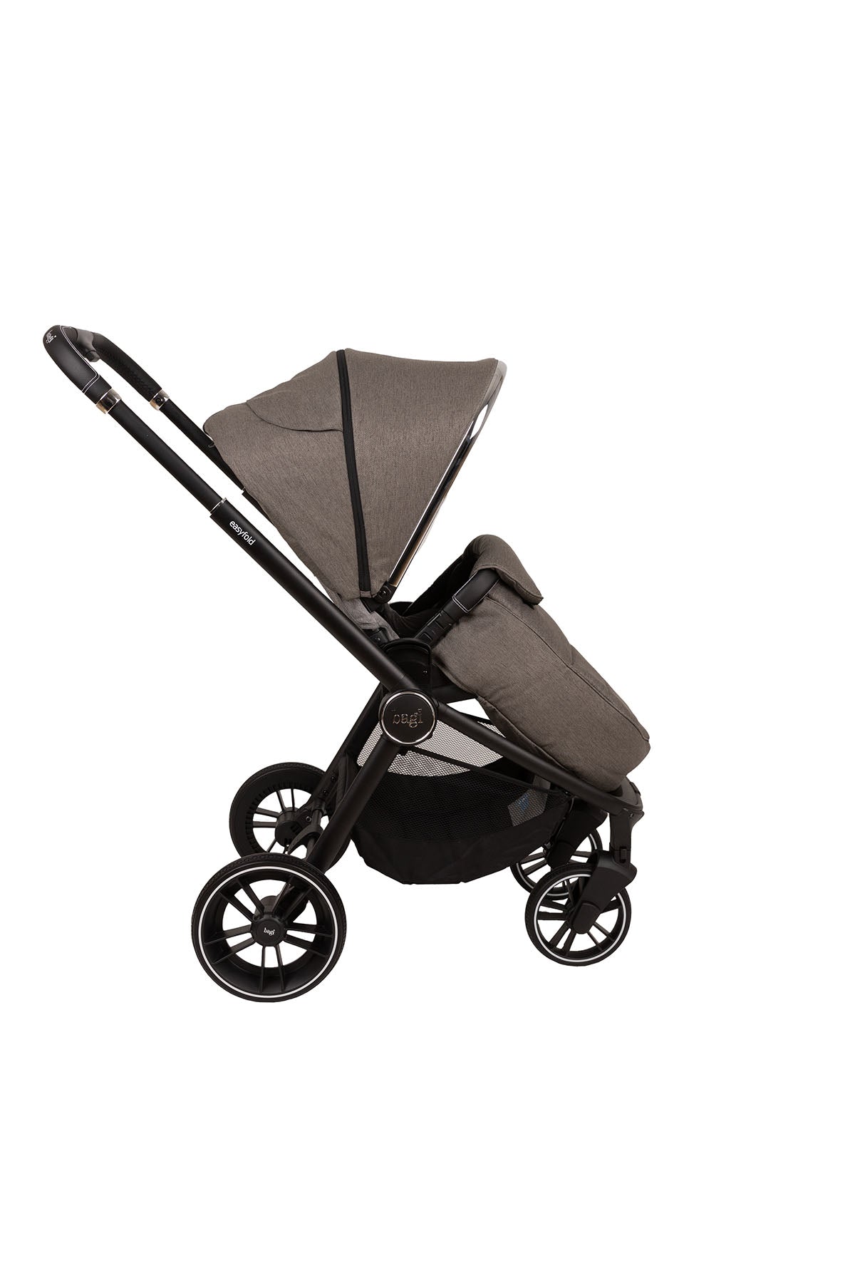 Bagi Easyfold 3 Bebek Arabası Li̇ght Grey