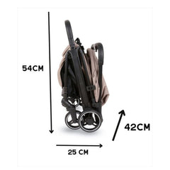 Bagi Gravity Autofold Bebek Arabası Bej