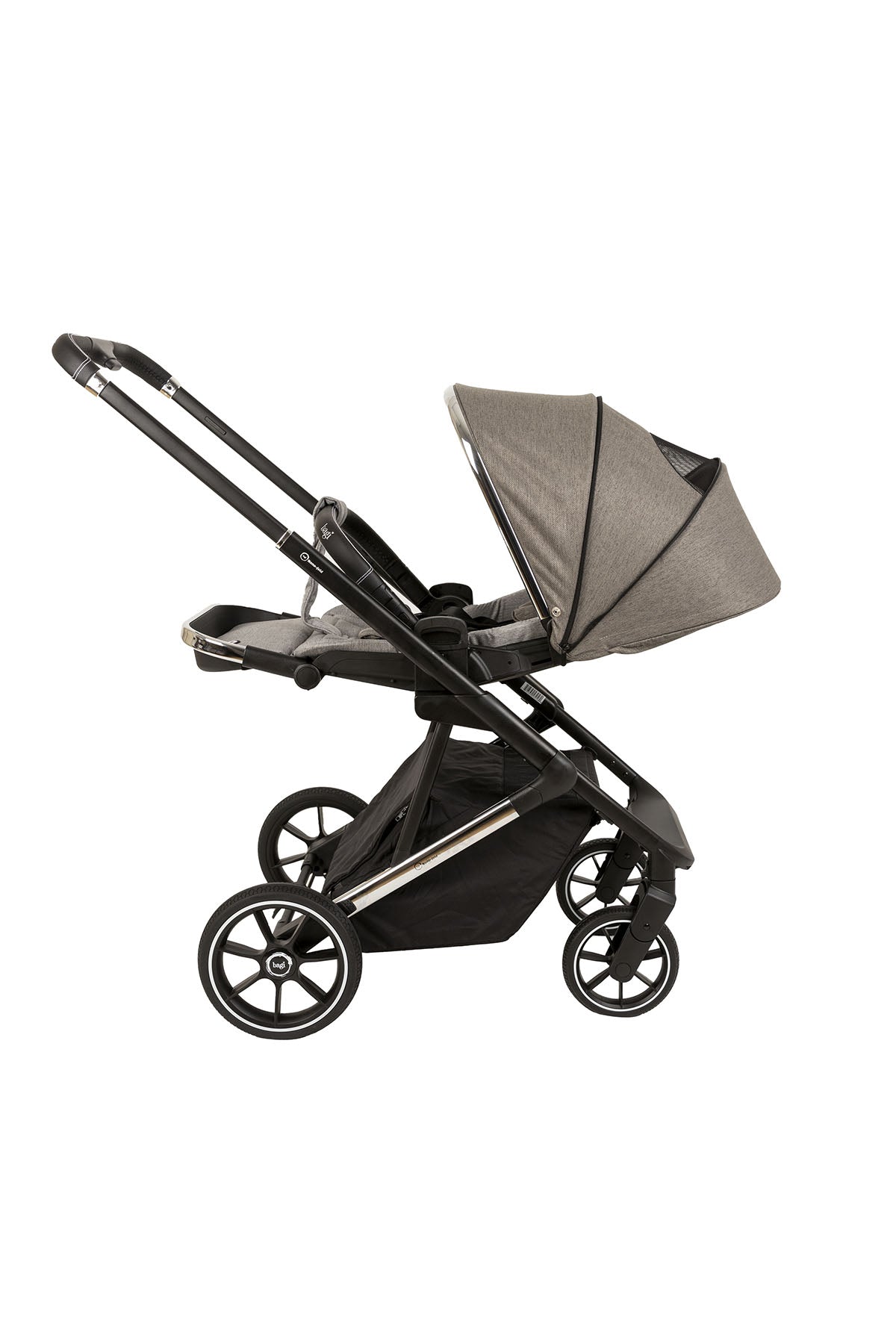 Bagi Nanofold 3 Bebek Arabası Li̇ght Grey