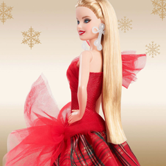 Barbie 2024 Mutlu Yıllar Bebeği Sarışın HRM61