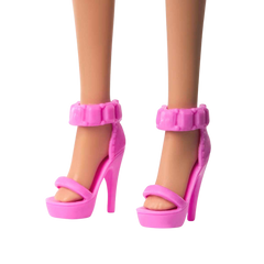 Barbie 65.Yıl Özel Pembe Elbiseli Bebek HTH66
