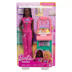 Barbie Bakım Temalı Kariyer Oyun Setleri