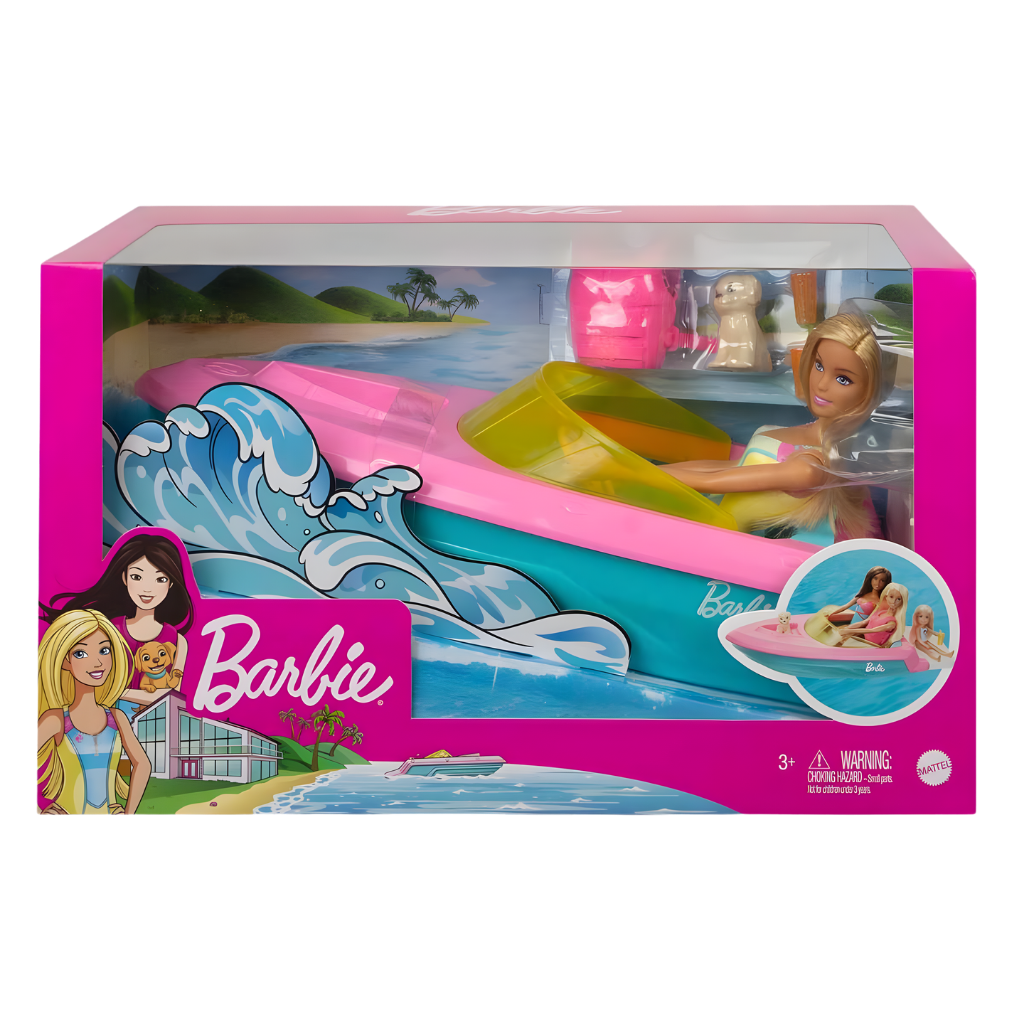 Barbie Bebek ve Teknesi Oyun Seti GRG30 - Welcome Baby