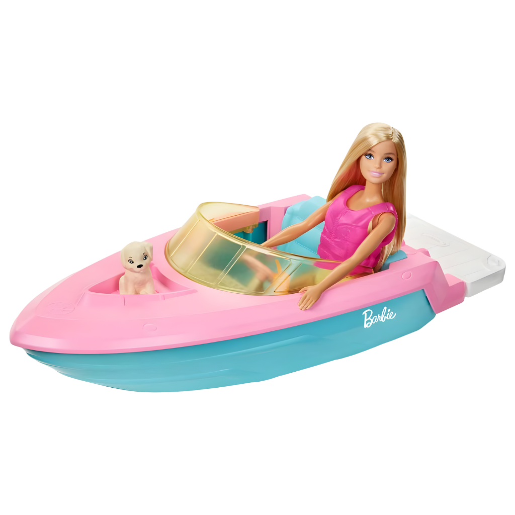 Barbie Bebek ve Teknesi Oyun Seti GRG30 - Welcome Baby