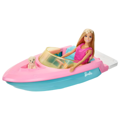 Barbie Bebek ve Teknesi Oyun Seti GRG30 - Welcome Baby