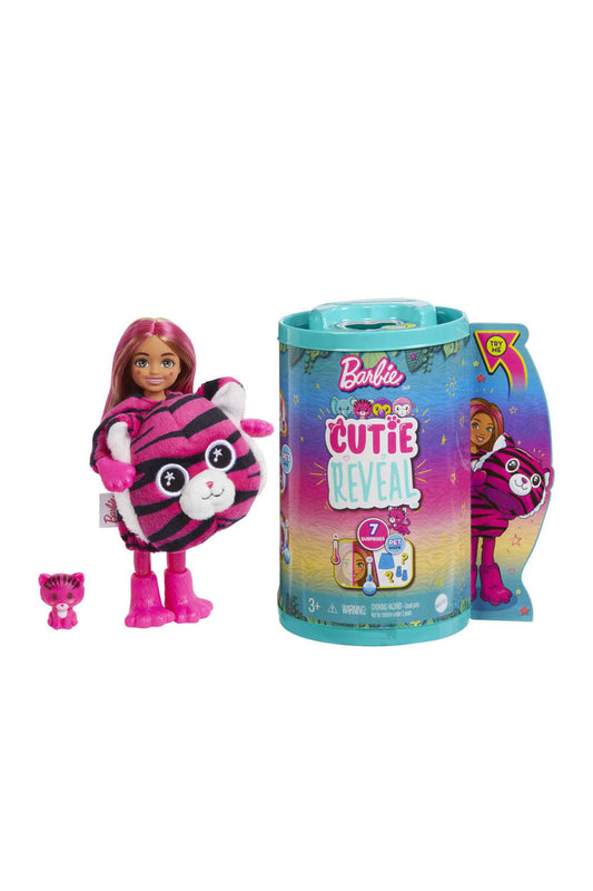 Barbie Cutie Reveal Bebekler Chelsea Tropikal Orman Serisi HKR15