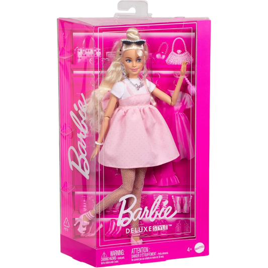 Barbie Deluxe Style Sarı Saçlı Bebek HYV27