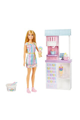 Barbie Dondurma Dükkanı Oyun Seti HCN46