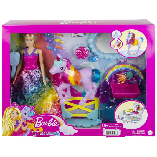 Barbie Dreamtopia Bebek ve Tek Boynuzlu At GTG01