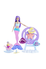 Barbie Dreamtopia Deniz Kızı Bebek ve Çocuk Oyun Alanı HLC30