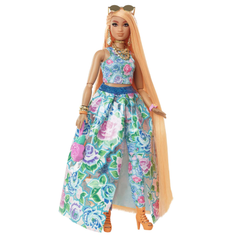 Barbie Extra Fancy Çiçekli Kostümlü Bebek HHN14 - Welcome Baby