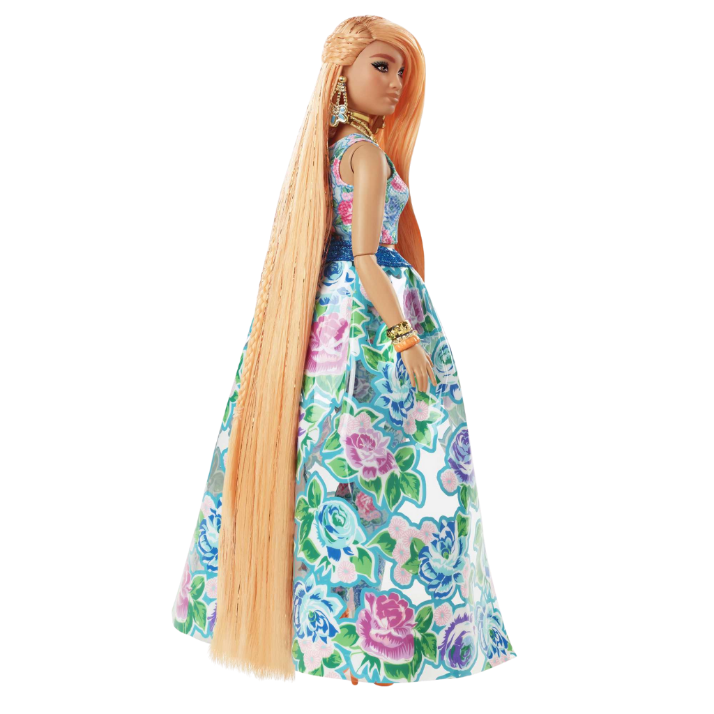 Barbie Extra Fancy Çiçekli Kostümlü Bebek HHN14 - Welcome Baby