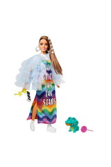 Barbie Extra - Sarı Ceketli Bebek GYJ78