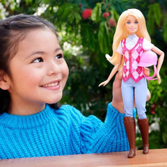 Barbie Great Horse Chase Barbie Binici Bebek Malibu HXJ38