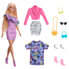 Barbie Moda Bebek Kıyafetleri ve Aksesuarları HYT61