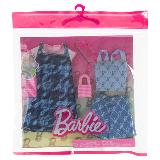 Barbie’nin Kıyafet Koleksiyonu 2’li Paketler HRH45