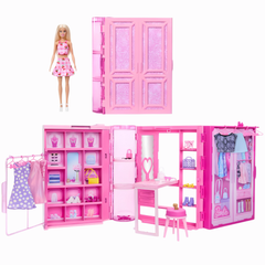 Barbie'nin Rüya Gardırobu ve Bebek Oyun Seti HXD58