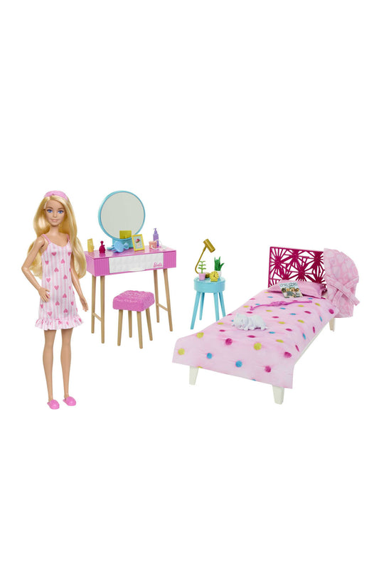 Barbie'nin Yatak Odası Oyun Seti HPT55
