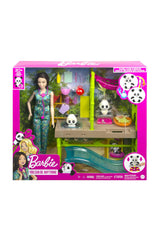 Barbie Panda Bakımı Oyun Seti HKT77