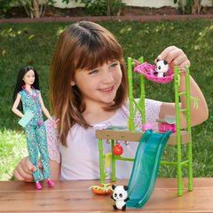 Barbie Panda Bakımı Oyun Seti HKT77