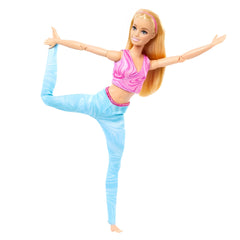Barbie Sonsuz Hareket Bebeği Sarışın HRH27