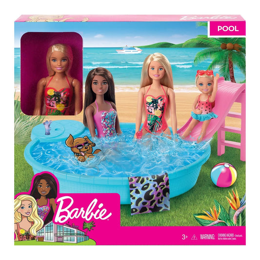 Barbie ve Eğlenceli Havuzu GHL91