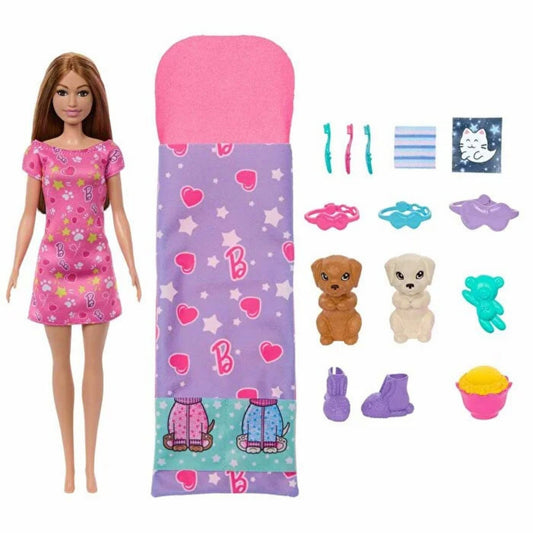 Barbie ve Köpekçikleri Pijama Partisi HXN01