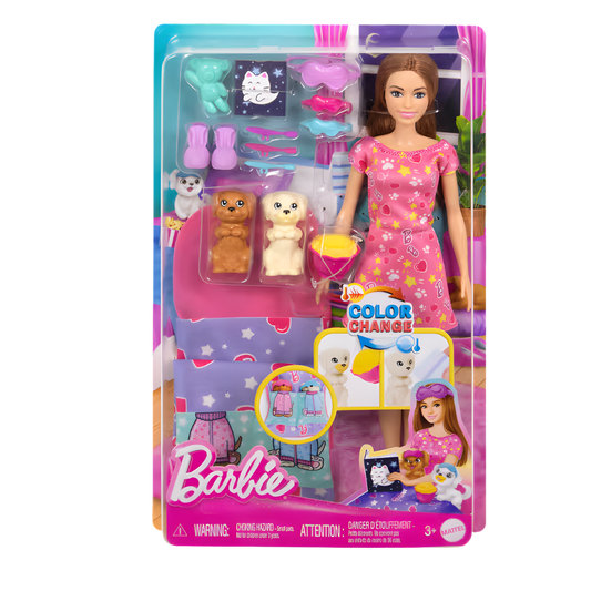 Barbie ve Köpekçikleri Pijama Partisi HXN01