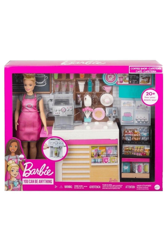 Barbienin Kahve Dükkanı Oyun Seti GMW03