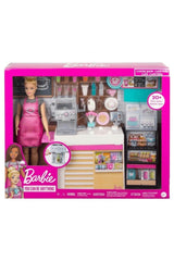 Barbienin Kahve Dükkanı Oyun Seti GMW03