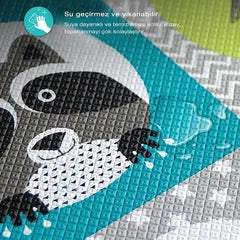 Bblüv Mülti Oyun Halısı Hayvanlar 140*100*1 cm